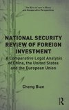 National Security Review of Foreign Investment