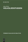 Volksliedstudien