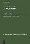 Apocrypha, Teil 4, Die apokryphen Briefe des Paulus an die Laodicener und Korinther