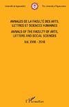 Annales de la faculté des arts, lettres et sciences humaines Vol XVIII - 2018