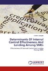 Determinants Of Internal Control Effectiveness And Lending Among SMEs