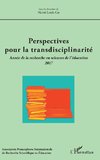 Perspectives pour la transdisciplinarité