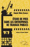 Etude de prix dans les entreprises de travaux publics