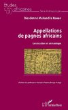 Appellations de pagnes africains