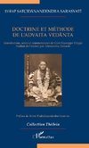 Doctrine et méthode de l'Advaita Vedanta