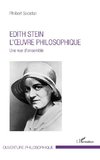 Edith Stein. L'oeuvre philosophique