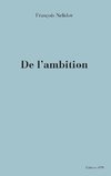 De l'ambition