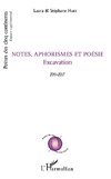 Notes, aphorismes et poésie