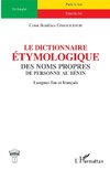 Le dictionnaire étymologique des noms propres