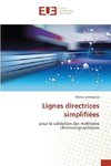 Lignes directrices simplifiées