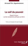 La soif du pouvoir