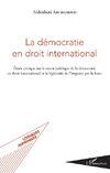 La démocratie en droit international