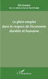 Le plein-emploi dans le respect de l'économie durable et humaine