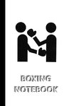 BOXING NOTEBOOK [ruled Notebook/Journal/Diary to write in, 60 sheets, Medium Size (A5) 6x9 inches]