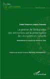 La gestion de l'intégration des entreprises par la préservation des écosystèmes naturels