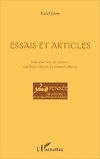 Essais et articles