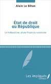 État de droit ou République