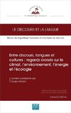 Entre discours, langues et cultures : regards croisés sur le climat, l'environnement, l'énergie et l'écologie