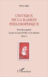 Critique de la raison philosophique