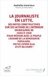 La journaliste en lutte