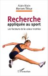 Recherche appliquée au sport