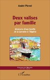 Deux valises par famille