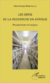 Les défis de la recherche en Afrique