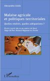 Malaise agricole et politiques territoriales