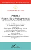 Parlons économie-développement