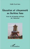 Education et citoyenneté au Burkina Faso