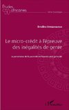 Le micro-crédit à l'épreuve des inégalités de genre