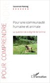 Pour une communauté humaine et animale