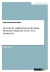 La teoría de establecimiento de metas. Resultados empíricos acerca de la motivación