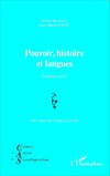 Pouvoir, histoire et langues