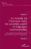 La morale de l'honneur dans les sociétés wolof et halpulaar traditionnelles (Tome 1)