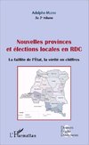 Nouvelles provinces et élections locales en RDC (fascicule broché)