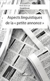 Aspects linguistiques de la 