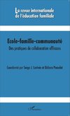 Ecole-famille-communauté