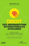 Droit des organisations internationales africaines