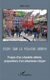 Essai sur le pouvoir urbain