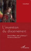 L'invention du discernement