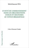 L'unité de commandement dans les organisations civiles et militaires au Congo-Brazzaville