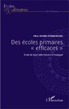 Des écoles primaires 