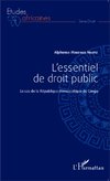 L'essentiel de droit public