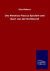 Des Horatius Flaccus Episteln und Buch von der Dichtkunst