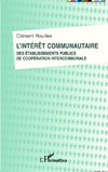 L'intérêt communautaire des établissements publics de coopération intercommunale