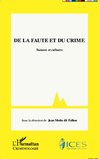 De la faute et du crime