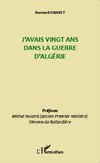 J'avais vingt ans dans la guerre d'Algérie