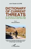 Dictionary of curent threats