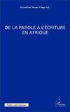 De la parole à l'écriture en Afrique